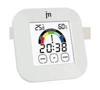 Lowell Réveil Numérique Blanc Écran Tactile