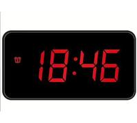 Lowell JE5112N réveille-matin Réveil numérique Noir G