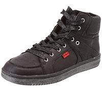 KICKERS Lowell Basket, Noir Brillant, 24 EU