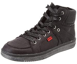 Lowell, Sneakers Hautes Fille, Noir Brillant, 32
