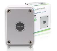 Lowenergie TLS68EX Interrupteur temporel électronique résistant aux intempéries IP66 16 A Économie d'énergie pour extérieur et intérieur (éclairage, chauffage, B & B, hôtels