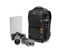 Lowepro Fastpack BP 250 AW III Sac Photographe pour Appareils Hybrides ou Reflex avec Accès QuickDoor et Compartiment pour PC portable 13", Sac à Dos Appareil Photo Tissu Indéchirable 300D, Noir