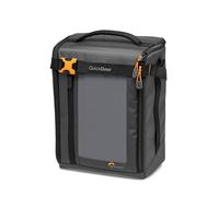 Lowepro Gearup Creator Box Extra Large II, Sac pour Appareil Photo sans Miroir et Reflex Numérique, Sacoche avec Accès Quickdoor, Tissu Recyclé, Séparations Intérieures Rembourrées Orange, Gris