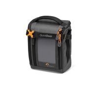 Lowepro GearUp Creator Box Medium II, Sac pour Appareil Photo sans Miroir et Reflex Numérique, équipé de Accès Rapide, Fabriqué avec des Tissus Recyclés, Séparateur Intérieur Orange Rembourré, Gris