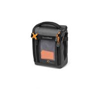 Lowepro GearUp Creator Box Medium II, Sac pour Appareil Photo sans Miroir et Reflex Numérique, équipé de Accès Rapide, Fabriqué avec des Tissus Recyclés, Séparateur Intérieur Orange Rembourré, Gris