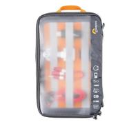 Lowepro Gearup Pouch Large – Trousse de voyage pour câbles et accessoires, tissu recyclé gris