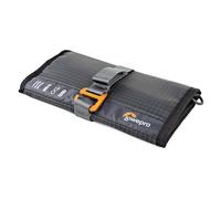 Lowepro Gearup Wrap, Etui D'Essentiels de Voyage pour Cordons, Câbles, Adaptateurs, Batteries, Chargeurs et Clés USB, Étui SD, Étui pour Accessoires de Smartphone, Fait en Tissu Recy ris