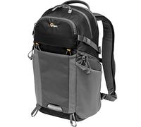 Lowepro LP37260-PWW Sac à Dos Photo Active, Séparateurs QuickShelf, Espace Tablette 12'' ou Poche à Eau 2L, pour Hybride, Sony, Canon, Nikon, Objectifs, Drone, DJI, Osmo, Mavic, Noir/Gris