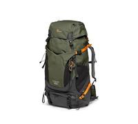 Lowepro PhotoSport PRO BP 55L AW IV Sac à dos en tissu recyclé pour appareil photo sans miroir/reflex Accès avant/arrière Doublure amovible pour appareil photo et sangles d'accessoires, Taille M/L