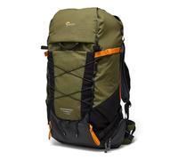 Lowepro Photosport X Sac à Dos 45L AW avec Tissus Recyclés, Sac à Dos pour Reflex et Mirrorless, Accès Arrière, Compartiment Amovible, Dédié à l'Alpinisme, Taille M/L, Gris Foncé/Vert