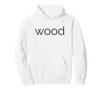 Lower Case Wood Sweat à Capuche