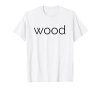 Lower Case Wood T-Shirt