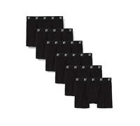 Lower East Caleçon rétro, Hommes, Noir (noir, sans rayures, lot de 6), 4XL