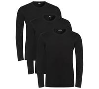 Lower East Le H Rundhals Langarm-Shirt, 3er Set