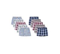 Lower East Le150 Boxershorts Homme, 10er Set, American, À Carreaux, L
