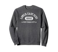 Lower East Side New York City 10002 Athletic avec détails Sweatshirt