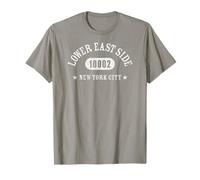 Lower East Side New York City 10002 Athletic avec détails T-Shirt