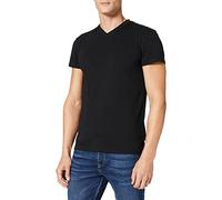 Lower East T-shirt avec col en V, Hommes, Noir (lot de 5), 2XL