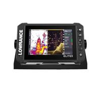 Lowrance Elite FS 7 Détecteur de Poissons avec transducteur 3 en 1 imagerie Active, Graphique C-Map Contour+ préchargé