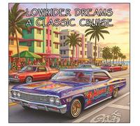 Lowrider Dreams: A Classic Cruise Coloring Book