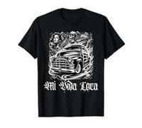 Lowriders Chicano Mexican Classic Mi Vida Loca Woodie Woody T-Shirt