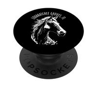 Loxahatchee Groves Florida USA Cheval équestre PopSockets PopGrip Adhésif