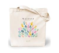 Loxato Tote Bag Femme - Sac Cabas Femme Original - Tote Bag Coton 100% Grand 35 x 42 x 8 cm - Sac Fourre Tout en Toile