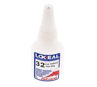 Loxeal Instant Adhesive 20ml Transparent 2-5s Curing Time Métal, Plastique, Neoprene/Nbr, Epdm et Surfaces en caoutchouc