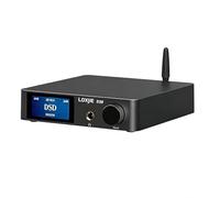 LOXJIE D30 Audio DAC & Casque AMP ES9068AS Puce XMOS PCM 32bit/768kHz MQA DSD512 Bluetooth 5.0 APT-X JAS Certification Hi-Res, avec Télécommande