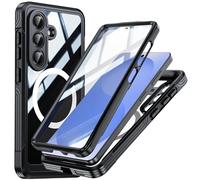 LOXO CASE Coque Intégrale pour Samsung Galaxy S26 avec Écran Intégré, Noir