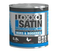 LOXXO - Loxxo Peinture Acrylique Murs & Plafonds - Monocouche - Satin - Couleur Africa red, Conditionnement 0.5L