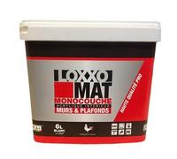 LOXXO Peinture Blanc Mat Monocouche 6 L