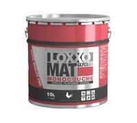 LOXXO - Peinture Glycéro - Spécial Plafonds tachés - Monocouche - Blanc Mat - Conditionnement 10L, Couleur BLANC