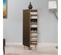 Loya meuble à chaussures en bois - 8 rangements