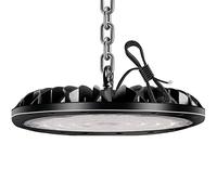 loyal 200W UFO LED Projecteur 20000LM High Bay Light, Etanche IP65 Spot Intérieur, Blanc Froid 6000K Lampe Atelier Éclairage d'entrepôt pour Stade Garage Usine Atelier Parkings Gymnase