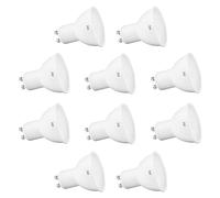 loyal GU10 LED Blanc froid Lampe 5W, Remplace les lampes halogènes 40W, 400 lumens Ampoule LED 6000K Blanc froid, 120° angle de faisceau Lampes réflecteur, Non Dimmable Ampoules 10 pièces