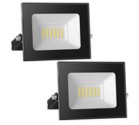 loyal Spot LED 12V DC, 20W Superlight LED Projecteur IP65 étanche, 3000K blanc chaud LED Applique murale extérieure, 2000LM LED Projecteur Idéal pour jardin, cour, terrasse, garage,2-pièces