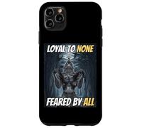 Loyal to None Feared by All Cool Funny Alpha Wolf Meme Coque pour iPhone 11 Pro Max