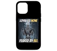 Loyal to None Feared by All Cool Funny Alpha Wolf Meme Coque pour iPhone 12/12 Pro