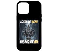 Loyal to None Feared by All Cool Funny Alpha Wolf Meme Coque pour iPhone 12 Pro Max
