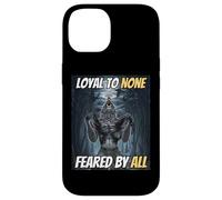 Loyal to None Feared by All Cool Funny Alpha Wolf Meme Coque pour iPhone 14