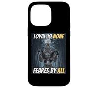 Loyal to None Feared by All Cool Funny Alpha Wolf Meme Coque pour iPhone 14 Pro Max