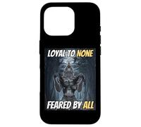 Loyal to None Feared by All Cool Funny Alpha Wolf Meme Coque pour iPhone 16 Pro