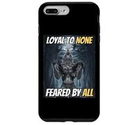 Loyal to None Feared by All Cool Funny Alpha Wolf Meme Coque pour iPhone 7 Plus/8 Plus