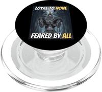 Loyal to None Feared by All Cool Funny Alpha Wolf Meme PopSockets PopGrip pour MagSafe