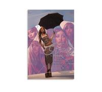 LOYANUKE Affiche Panthère Rose Décoration Chambre Décoration Intérieur Esthétique Toile Peinture à l'huile Star Movie Music Album Poster