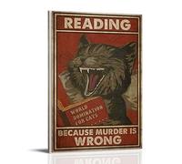 LOYANUKE Affiche rétro en métal représentant un chat noir - Décoration d'intérieur - Esthétique - Peinture à l'huile - Star - Album de musique