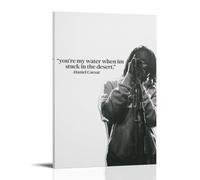 LOYANUKE Affiche « You're My Water When I'm Stuck in The Desert » Daniel Caesar Décoration de chambre Peinture intérieure Esthétique Toile Peinture à l'huile Star Movie Music Album Poster