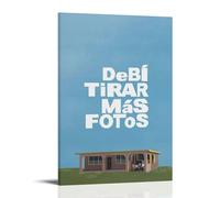 LOYANUKE Bad Bunny DeBÍ TiRAR MáS FOToS Poster Décoration de chambre Peinture intérieure Esthétique Toile Peinture à l'huile Star Movie Music Album Poster