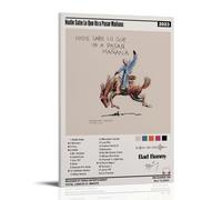 LOYANUKE Bad Bunny Ft. Eladio Carrion Poster Décoration d'intérieur Esthétique Toile Peinture à l'huile Star Movie Music Album Poster